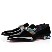 Men Dress Shoes Natural Leather Men's Brand Shoes Sale Formal Shoe Men's shoes Italian Genuine Leather Loafers Footwear Casual 1