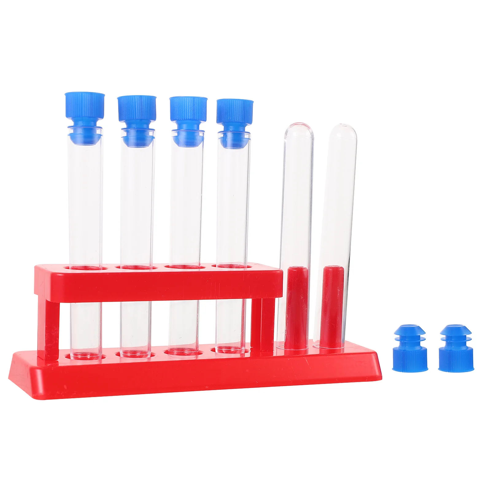 

Ibasenice Test Tubes Clear Birthday Tools Liquid Experiments Storage Lab Science Fine Tube Scientific Kit Caps Learning Tool