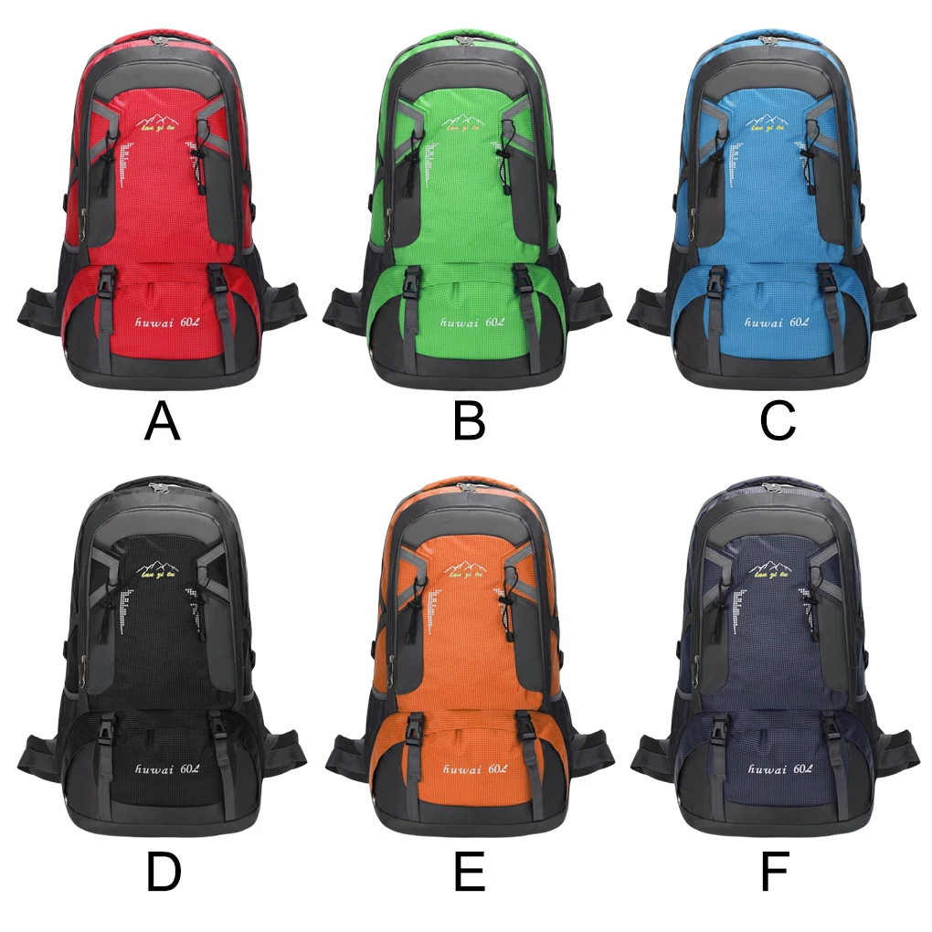 60L Backpacks Outdoor Large Capacity Waterproof Rucksacks Climbing Pack