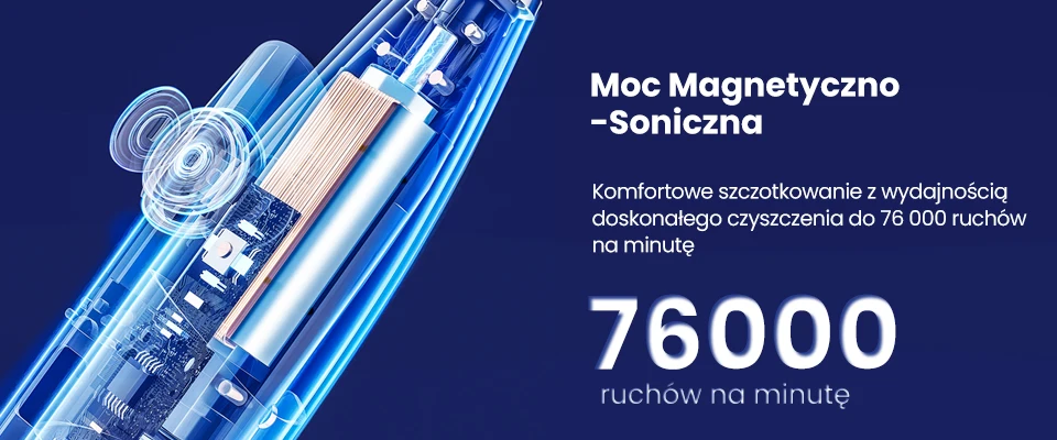 Oclean Voyage - 76000 ruchów na minutę