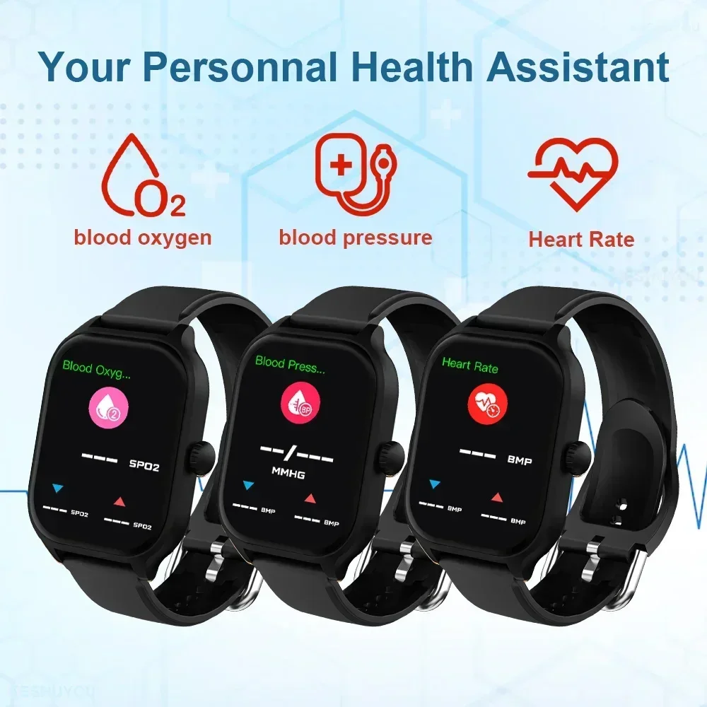 VIVO H9 Pro Sports Smart Watch Fitness Clock Health Monitor Waterproof Smartwatch Wireless Call Watches for Men Women IOS 5