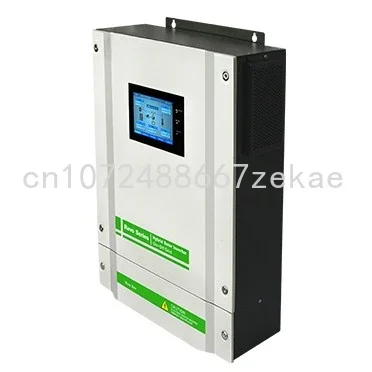 

2 5.5kw hybrid on + offgrid Solar inverter + Zero feed limiter touch screen with 5000W mppt solar charger