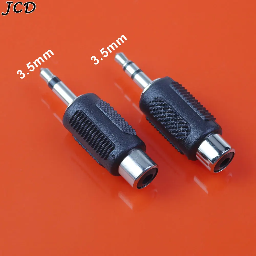 Jcd 1 Pz 3.5Mm Jack Converter 3.5 Maschio Stereo Mono Plug A Rca Femmina Audio 3.5 Maschio A Av Lotus Femmina Connettore Audio Del Computer