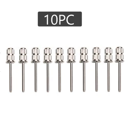 Professional 10-Piece Nail Drill Bits Set with Sanding Drum and Mandrel Shank (FQQ-10pcs)