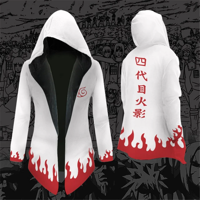 FANTASIA ROUPA NARUTO HOKAGE CAPA INFANTIL COSPLAY