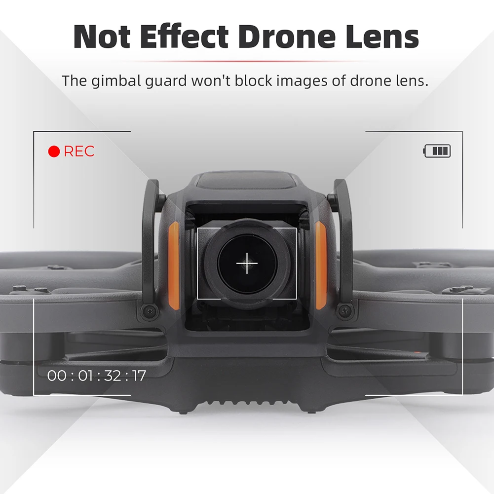SYACHI Stoßstange Für DJI Avata 2 – Gimbal Schutz Aus Alu, Anti-Crash, Einfach Montiert