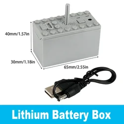 MOC Remote Control Set with Rechargeable Battery and Bluetooth Control for Building Blocks Modification (Kit 5)