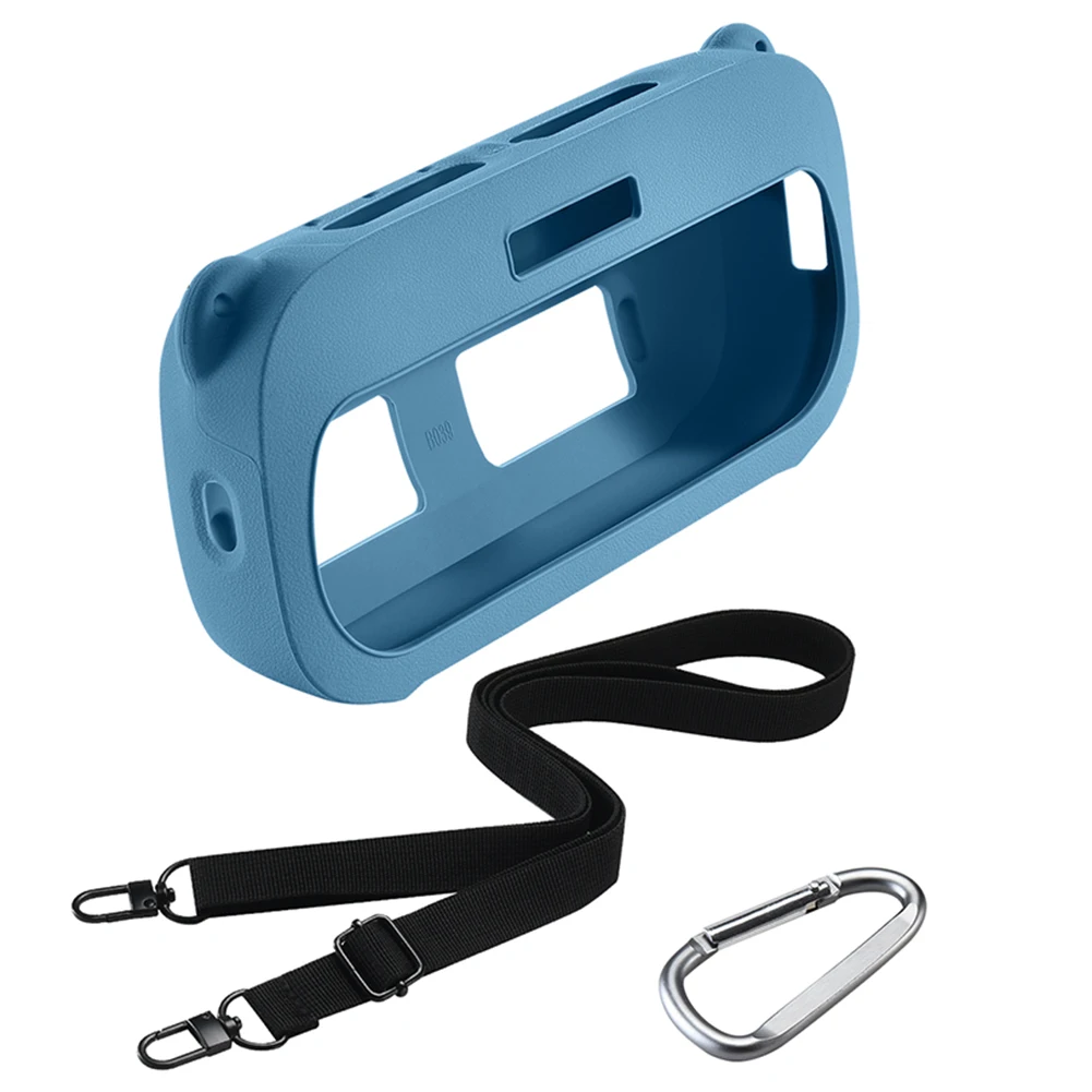 Silicone Protective Cover Protective Skin Sleeve for Bose SoundLink Flex 1st Gen 2nd Gen with Shoulder Strap Carrying Case