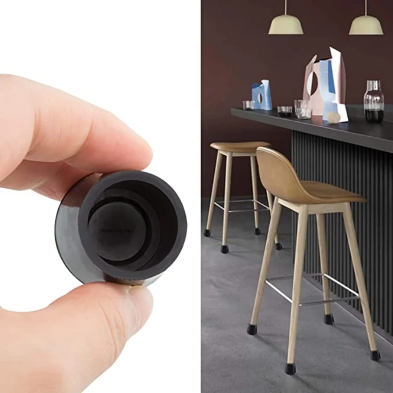 4/24Pcs Chair Leg Covers Rubber Feet Furniture Table Covers Sock Cover Tips Floor Protector Leveling Feet Home Decor Foot Cap Chair Leg Caps Chair Leg Protector Furniture Foot Protector Furniture Leg Caps Rubber Furniture Feet Pads Furniture Feet Levelers Furniture Feet