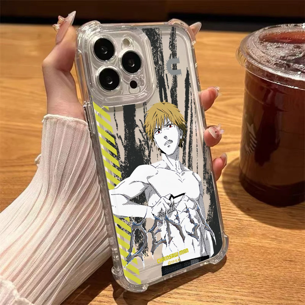 Kettensägenmann Denji Pochita Handyhülle für iPhone 17 Air 16 e 15 14 13 12 11 Pro Max Plus Mini SE 2020 2022 Anime – Detail 6