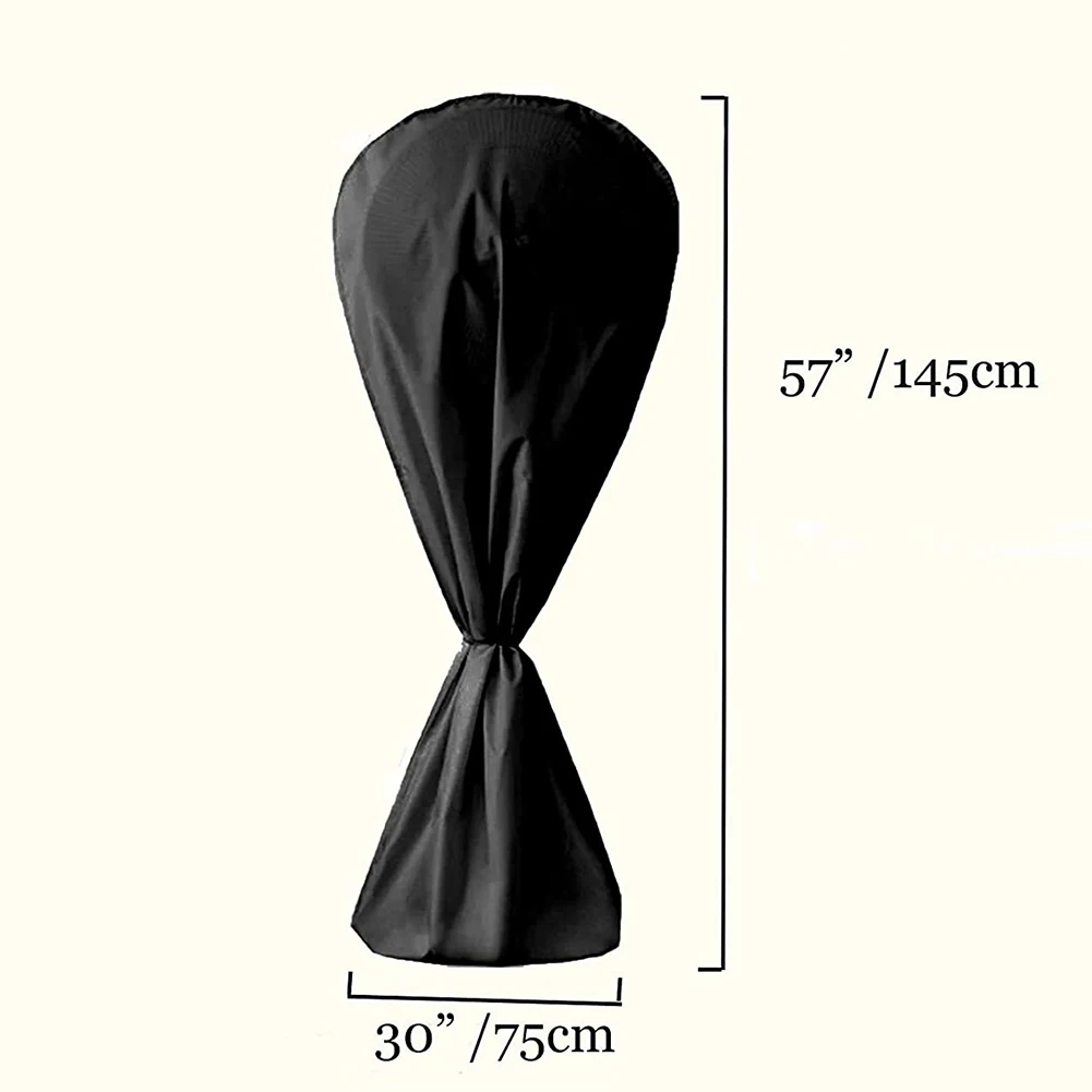 Electric Fan Cover Waterproof Dust-proof Fan Cover Oxford Cloth 145*75cm Cats Scratched Protection For Home Supplies 1pc