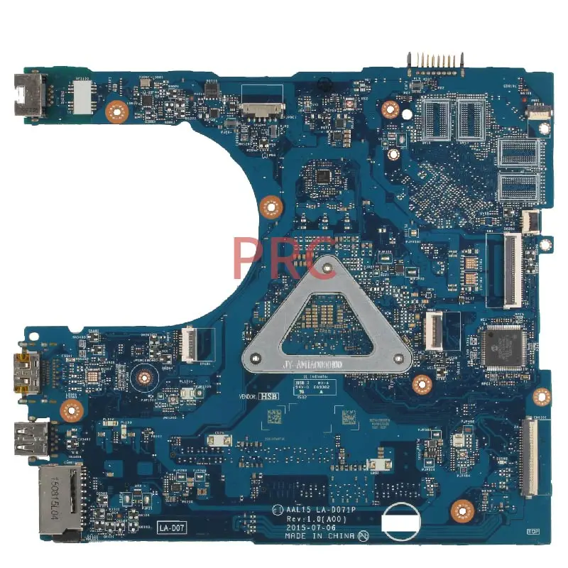 Placa-mãe Portátil para Dell Inspiron Cpu Notebook Mainboard 0vyvp1 086v8h 0rv4xn i3 i5 I76th Gen La-d071p 5559 559 5558 - Imagem 5