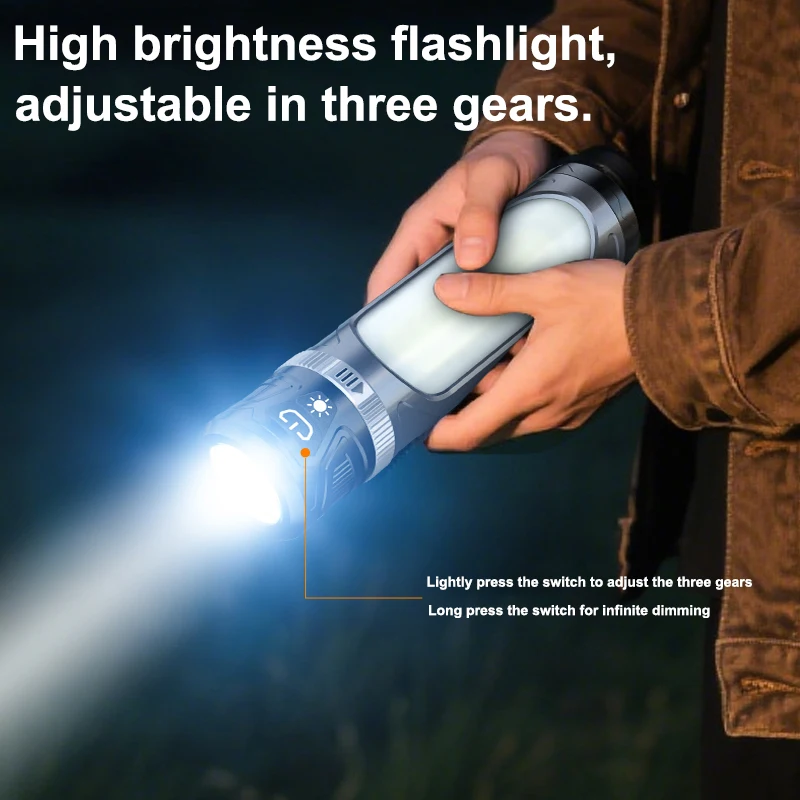 All-Terrain Rotary Switch Camping Light - Ultimate Portable Lighting Solution