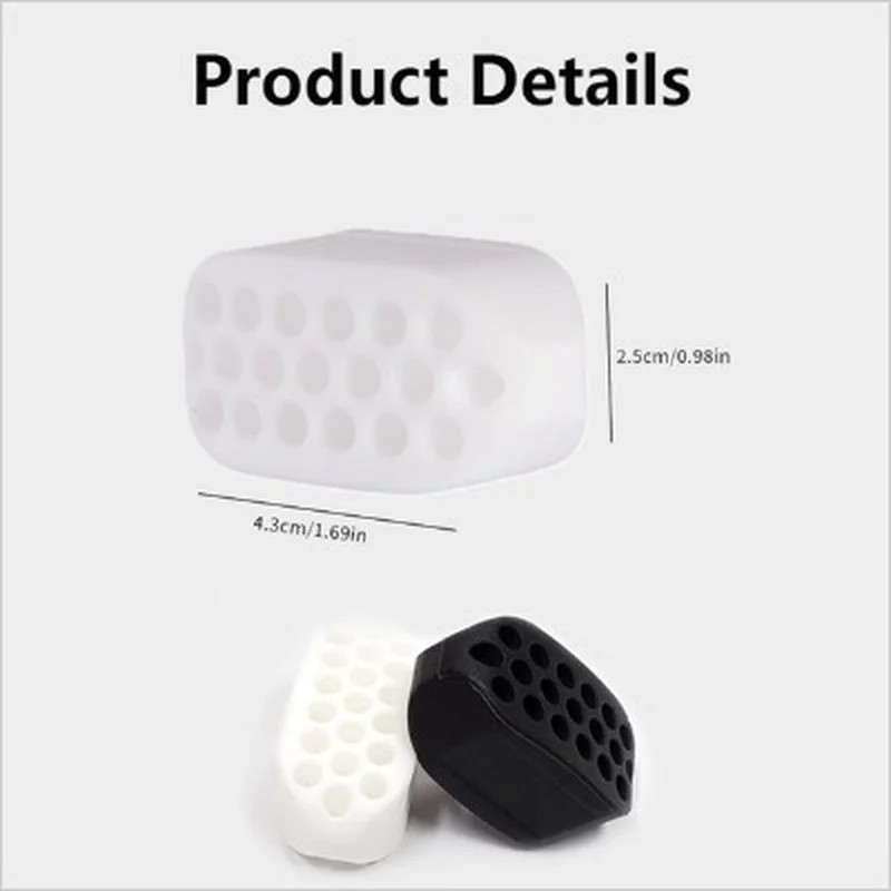 Jaw Exerciser Face Neck Toning Gym Fitness Ball Chin Cheek Lifting Relieve Stress Month Muscle Training Jawline Trainer