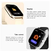 Montre Connectée avec Moniteur de Fréquence Cardiaque et d'Activité Physique pour Homme et Femme