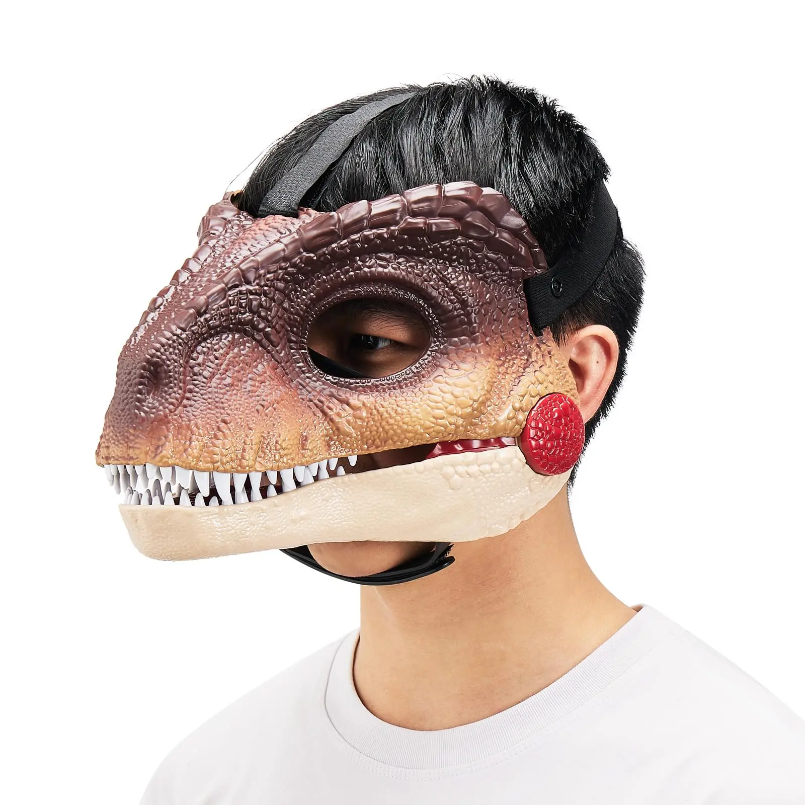 Funny Dinosaur Mask - Movable Jaw Halloween Cosplay Prop