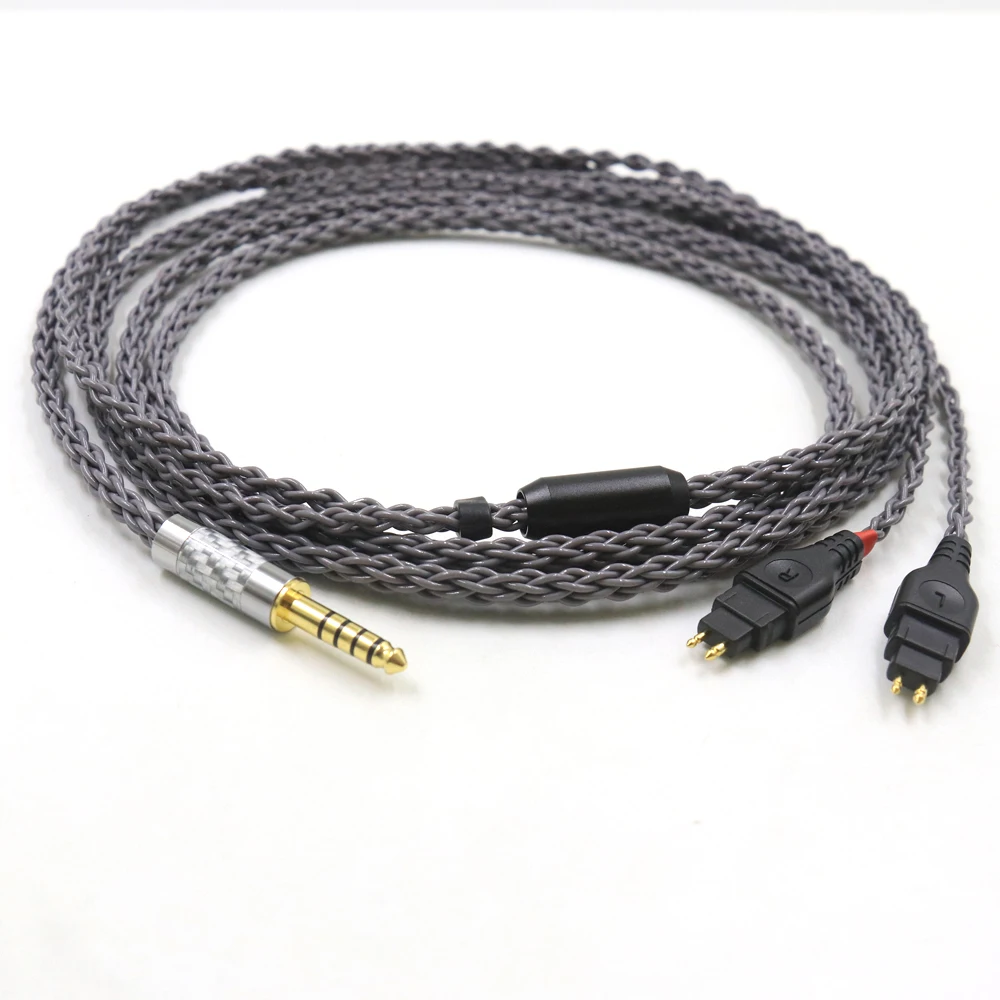 2.5mm OCC Balanced Audio Cable For Sennheiser HD565 HD580 HD600 HD650  Headphones