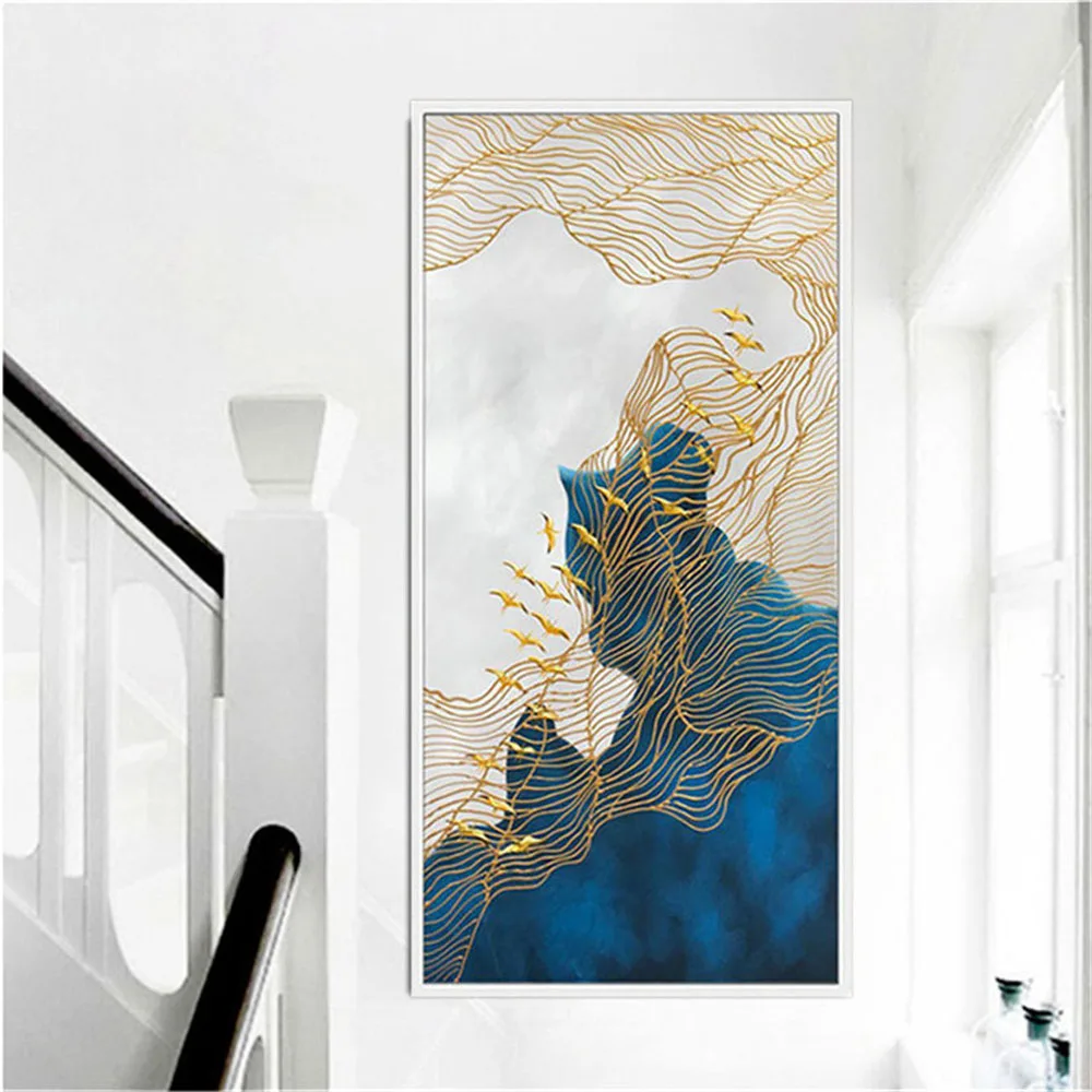

100% Hand Painted Modern Pendant Art Traditional Panel Paint Wall Decor Oil Painting On Canvas Wall Art Picture For Home Porch