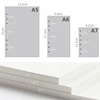 A5 A6A7 45 Sheets Loose Leaf Notebook Refill Spiral Binder Inner Page Weekly Monthly To Do Line Dot Grid Inside Paper Stationery 4