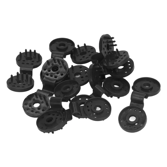 100Db Árnyalatú Kendő Műanyag Klipek Madárbiztos Árnyékos Ruhakliták Nagy Teherbírású Az Üvegházhatású Kültéri Kerthez - Image 2