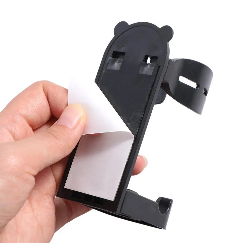 Plastic Wall Mounted Razor Rack Self-Adhesive Non Perforated Razor Holder Electric Toothbrush Holder