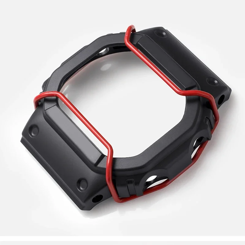 Durable Metal Watch Case with Anti-Collision Bumper