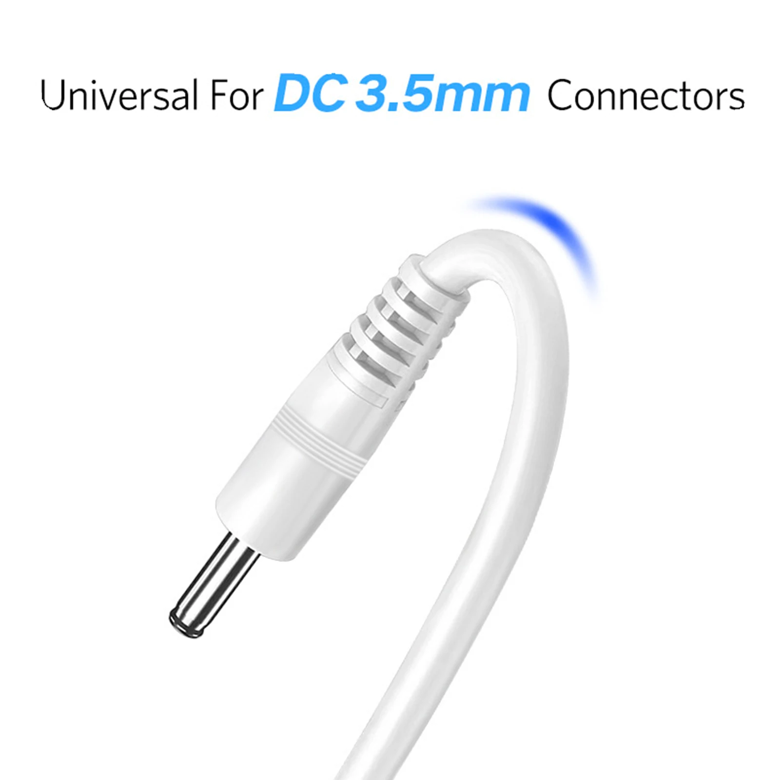 Versatile USB to DC Barrel Power Cable