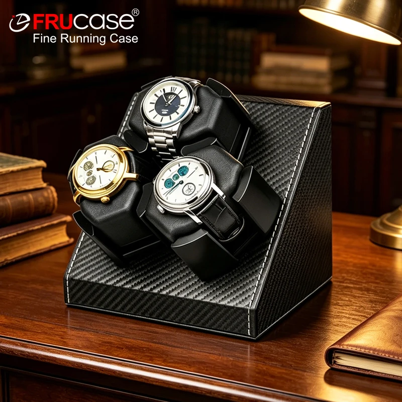 Luxury FRUCASE Automatic Watch Winder Display Case