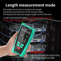 MASTFUYI FY8177 Network Cable Tester RJ45 LAN Cable Tester Finder Wired Tracker Receiver Network Maintenance Tool 2