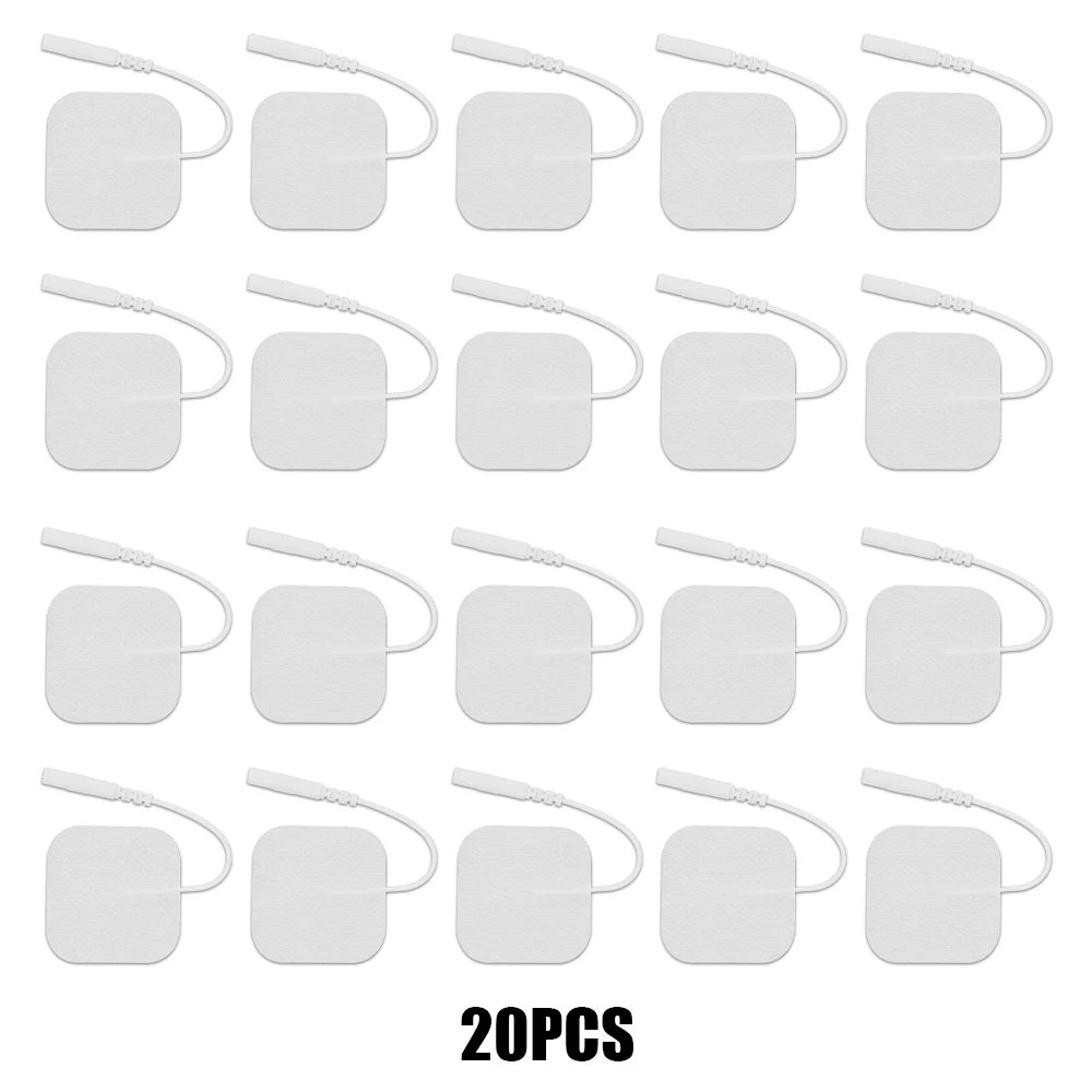 Reusable Self-Adhesive EMS Muscle Stimulator Pads - Non-Woven Fabric Massager Stickers