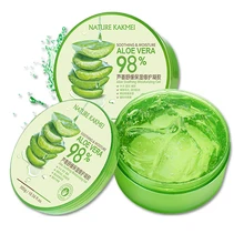 

98% Aloe Soothing Face/Hand/Body Gel Aloe Vera Gel Skin Care Remove Acne Moisturizing Day Cream After Sun Lotions Aloe Gel 300g