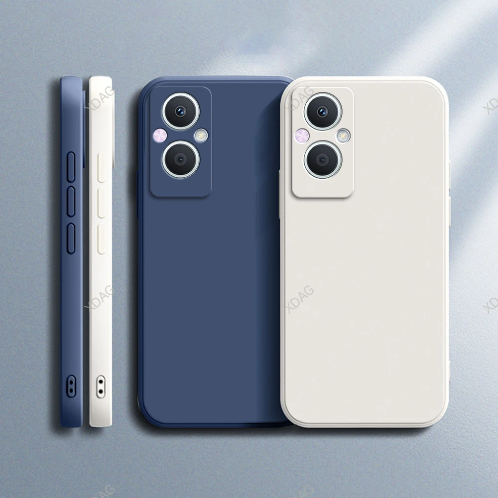 Premium Liquid Silicone Phone Case - Soft Candy Color High-Quality Protective Cover