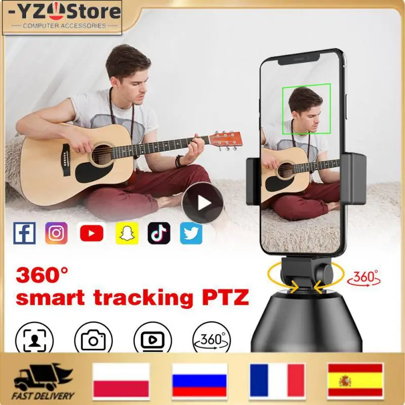 Rotazione Face Tracking Selfie Stick Treppiede All-In- Object Tracking Holder Fotocamera Gimbal Photo Vlog Live Video Record