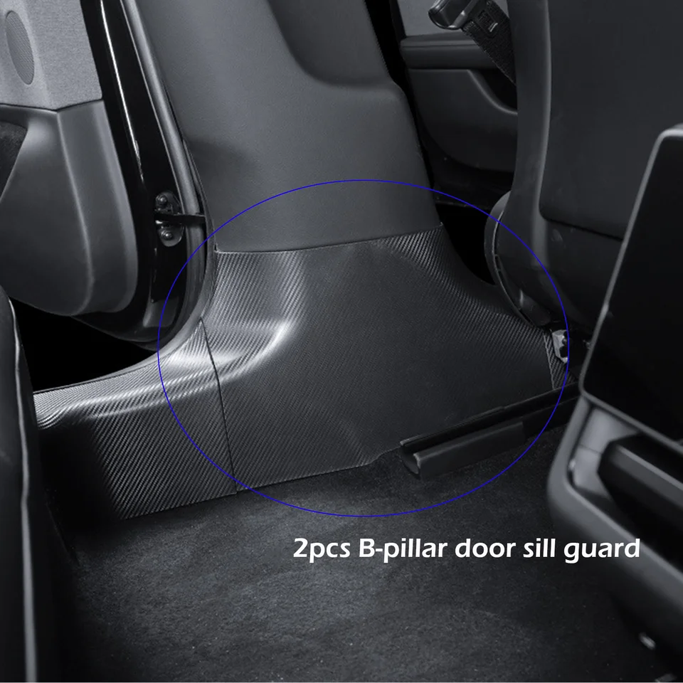 TESLA MODEL X Copri davanzale porta posteriore sinistra finitura