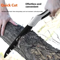 Saw home small handheld folding saw garden fruit tree outdoor hand saw logging saw god fast hand saws 1