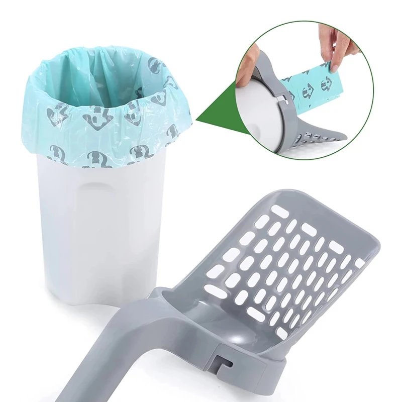Cat Litter Scoop Cat Litter Shovel One Piece Portable Kitten Litters