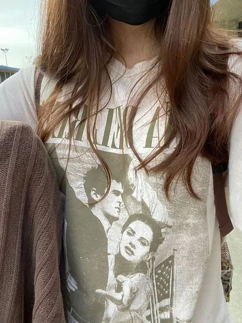 Summer t-shirt with Lana Del Rey print