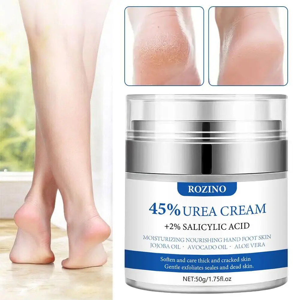 

50ml Heels Repair Cream Anti Freezing Anti Cracking Moisturizing Cream Remove Dead Skin Hand Feet Care