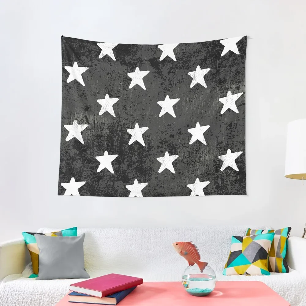 

White Star Tapestry Room Decorator Decorative Wall Mural Bed Room Decoration Tapestry