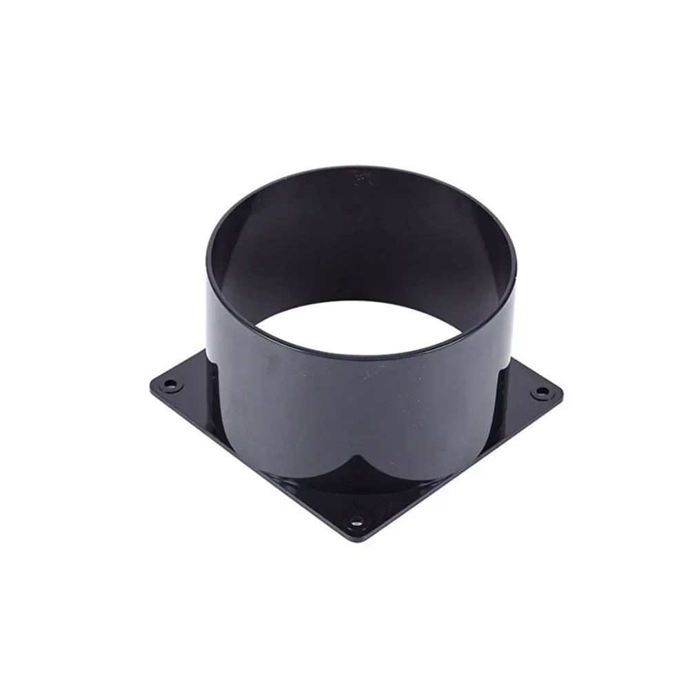 ABS Wall Flange Connector For Ventilation Pipe Air Ducting Connection 75-120MM For Home Accessories flange connector,duct pipe connector