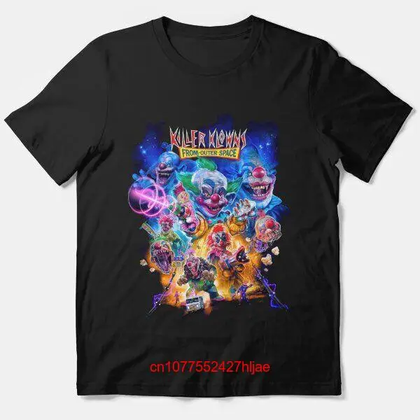 Винтажная футболка с длинным или коротким рукавом Killer Klowns