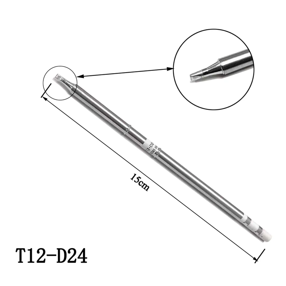 5 Stück T12 Lötspitzen T12-ILS BC1 D24 K BL für FX-9501 HAKKO912 FM-2027 2028 Handgriff DIY Lötstation-Sets – Detail 10