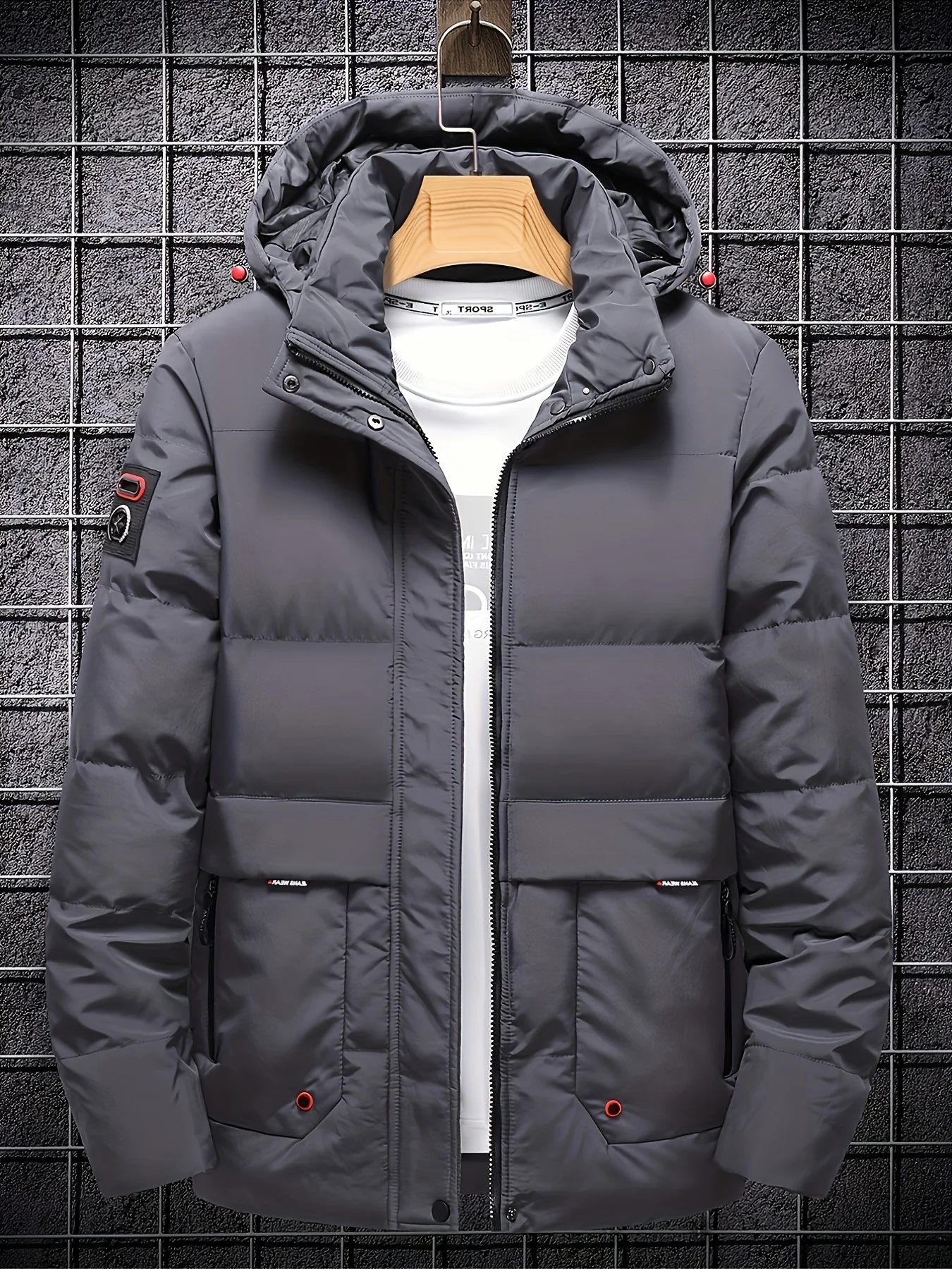 Men's Designer Clothes Winter Men's Coat Free Shipping Parkas for Men Coats Trekking Windbreaker Heating Sportsfor