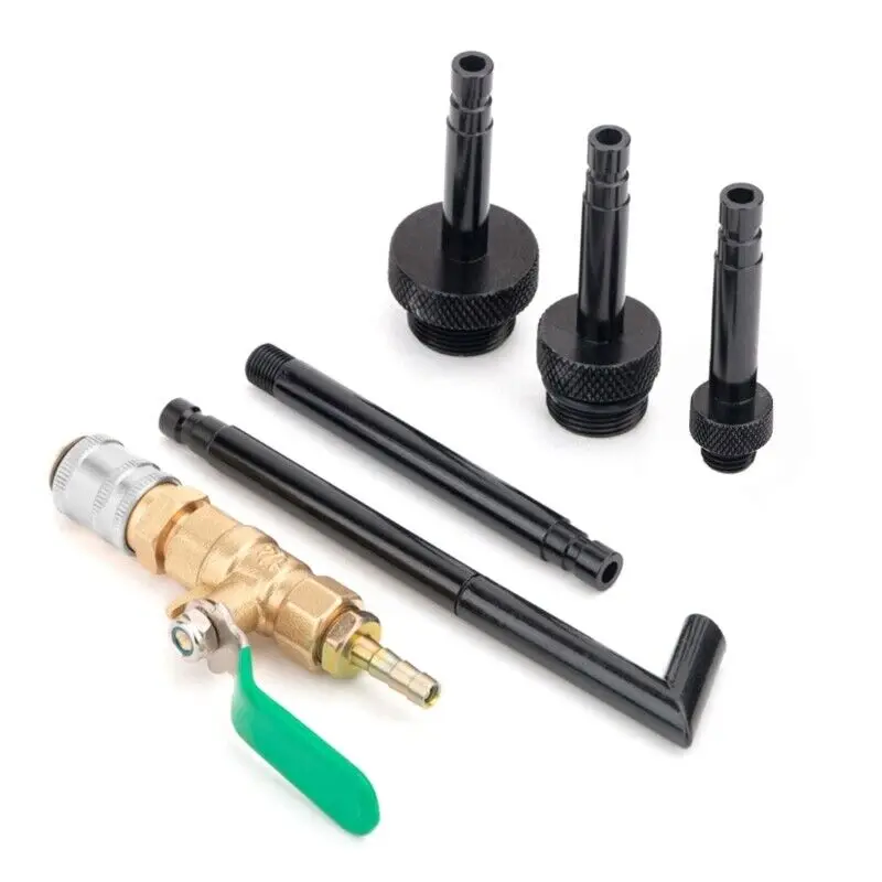

6pcs/set Car Transmission Fluid Oil Filling Filler Adapter DSG 01J 09G CVT Oil Filler Gearbox Connector Car Accessories