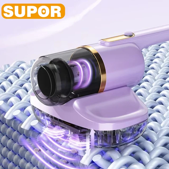 SUPOR 10KPa Mite Removal Instrument UV Sterilization Vacuum Cleaner Powerful Suction Smart 2-in-1 Cleane Accessories For Home 1