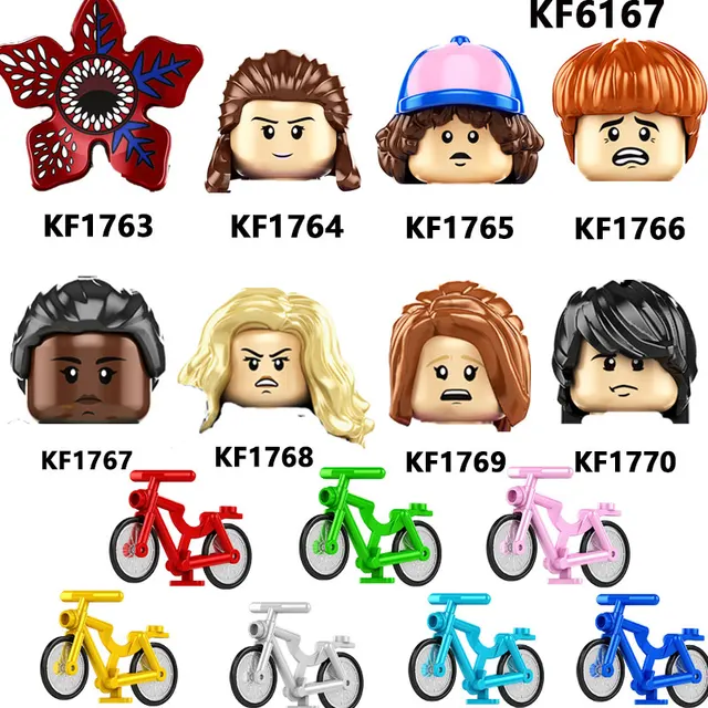 KF6167 New Stranger Things Single Sale Eleven Demogorgon Dustin Henderson Mike Wheeler Bricks Building Blocks Kids Gift Toys 1