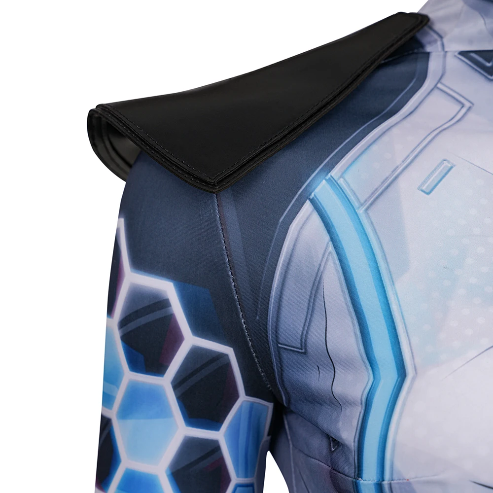 Marvel Rivals: Invisible Woman (Susan Storm Richards) | White Black Cosplay Costume 42 Marvel Rivals Invisible Woman Susan Storm Cosplay Costume for Women (Unofficial)