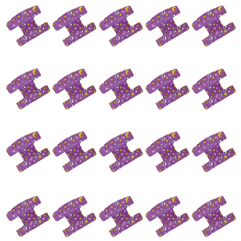 

40 Sheets H-shaped Mouth Stickers Breathing Tape Practical Tapes Sleeping Strips Aldult for Hot Melt Adhesive Travel