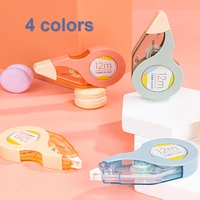 1/2/3/4pcs White Out Correction Tape Error Erasers Tape Student School Stationery Supplies Correction Tape Roller 12mx5mm 2