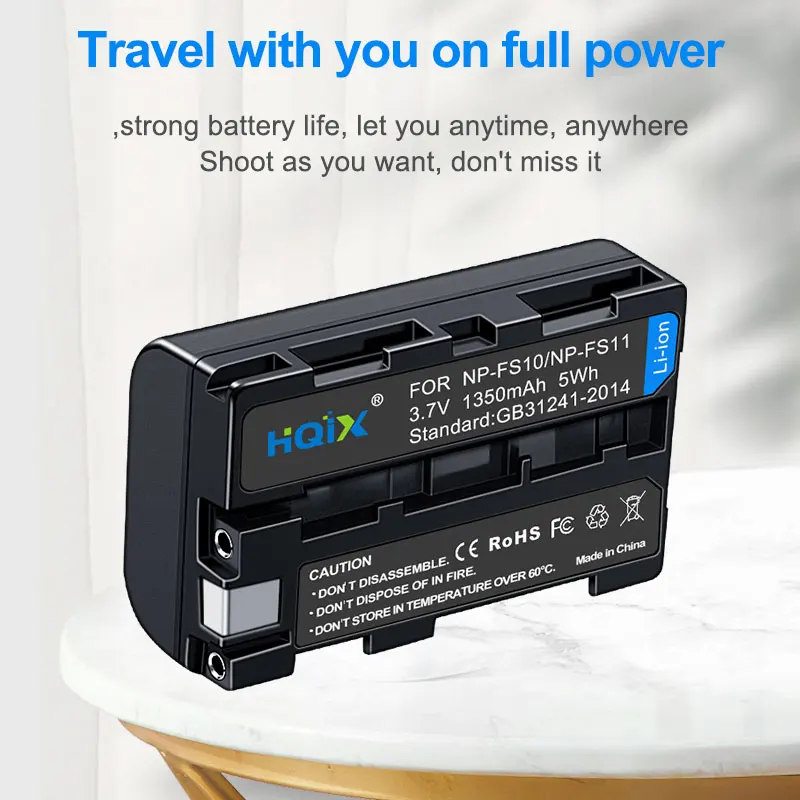 Patona Akku Für Sony NP-FS11 Kamera-Akku Ersatzakku Kameraakku 1300 MAh 3 6 V 1 St Fs10 Dcr Trv1ve Dcr Pc1 Pc2 Pc3 Pc4 Pc5 Pc6 Pc9 Pc3e